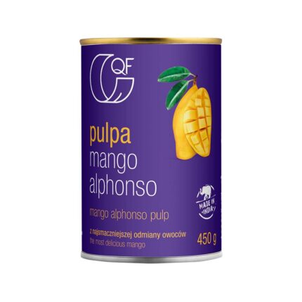 Alphonso Mango Pulp 450g Quality Food