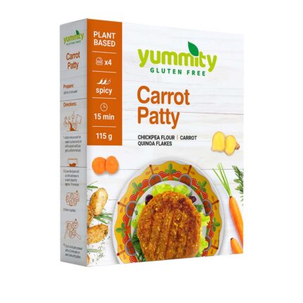 Carrot patty 115g Yummity