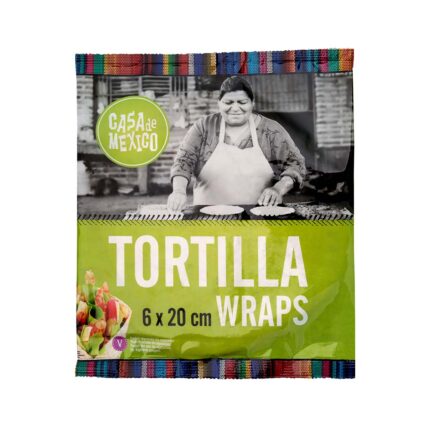 Tortilla wraps 6x20g Casa de Mexico